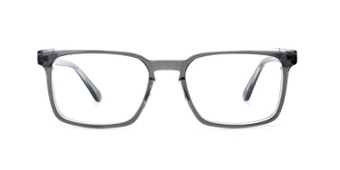 Men Eyeglasses Cristal Eyeglasses: Elton- Black & Grey - SpecSMART Eye Clinic (Front View)